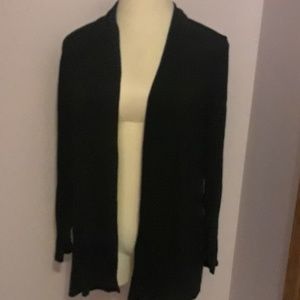 Black cardigan